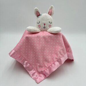 Circo Plush Bunny Rabbit Plush Lovey Security Blanket Baby Sleeping Satin Pink